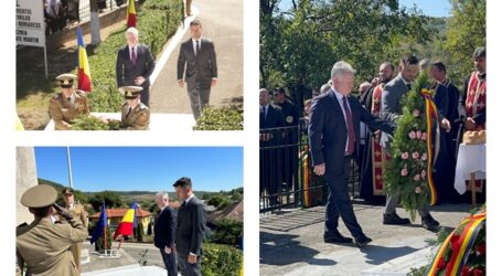 Deputatul Ionel Ciunt alături de comunitatea din Treznea. A adus un omagiu eroilor martiri
