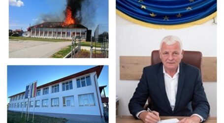 După incendiu, o comunitate întreagă a salvat școala: elevii din Cizer revin luni în bănci în condiții normale