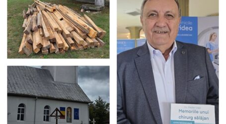 La 80 de ani, doctorul Ioan Feder nu uită de locul natal. Donație pentru comunitatea din Băbeni