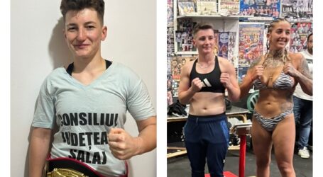 Performanță uriașă pentru Ringul Sălăjean! Mădălina Ciuma, MAIN EVENT în Tenerife
