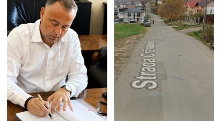 Canalizare pluvială nouă pe strada Crângului din Zalău. Investiția depășește 206.000 de lei