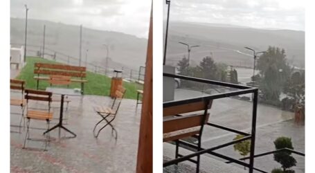 Zonă din Sălaj, lovită de grindină mică. La noapte se anunță brumă