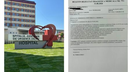 Acuzații grave la adresa UPU Zalău! O femeie cu AVC, ținută aproape două ore în așteptare. Nepoata: „nimeni nu a venit să vadă cum se mai simte”