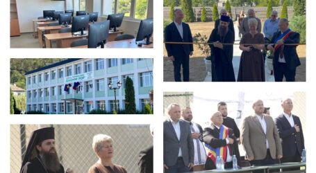 VIDEO. Un nou început într-o școală modernă. Liceul Tehnologic „Ioachim Pop” din Ileanda, inaugurat după o investiție de 7,1 milioane de lei