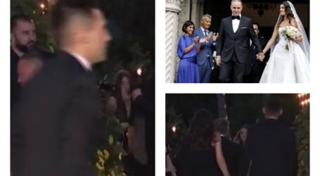 Cristian Mihai Lazăr, singurul politician din Sălaj prezent la nunta ministrului Alexandru Nazare. A fost însoțit de logodnica sa