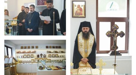 Primul magazin bisericesc al Episcopiei Sălajului, inaugurat la Zalău