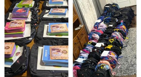 250 de ghiozdane pregătite de Episcopia Sălajului pentru copiii din familii care au nevoie de sprijin