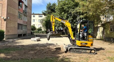 Citadin Zalău modernizează parcul din cartierul Păcii