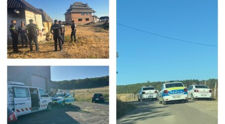 FOTO. Poliția din Zalău, acțiune în forță în localitățile din jurul municipiului. Ce au căutat anchetatori în satul cu palate