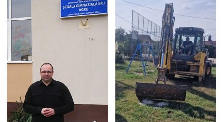 La Școala din Agrij s-a muncit intens toată vara