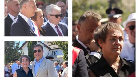 Primăria Băbeni, an de an alături de comunitatea din Treznea la manifestările în cinstea eroilor martiri