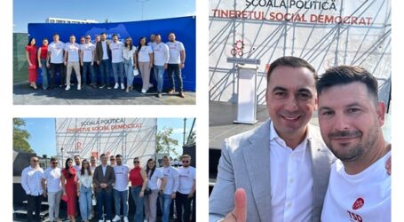 Tinerii social-democrați din Sălaj, prezenți la Școala Politică de Vară a TSD România