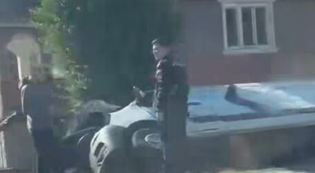Accident pe drumul spre Cluj în Sâncraiu Almașului