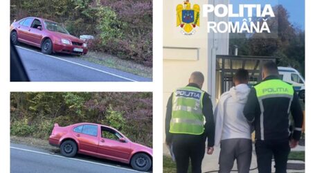 FOTO. Recidivist, Babi din Sânmihaiu Almașului a comis-o iar. A băut până aproape de comă, apoi a băgat mașina în șanț