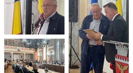 VIDEO. Leontin Badea a fost distins astăzi la Zalău cu „Credință Cetății”. Fostul prefect, implicat în proiectul care a rezolvat problema apei