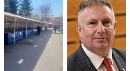 Gest de apreciat al fostului deputat Liviu Balint, în Jibou. Pune gratuit un teren la dispoziția comercianților pe perioada modernizării pieței