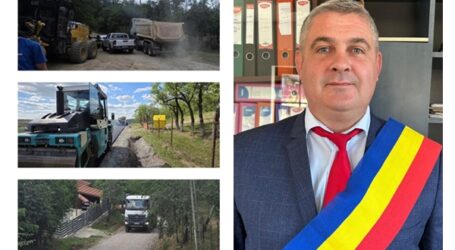 Primăria Bănișor, printre puținele din România care au primit ieri bani pentru drumuri și poduri prin decontul Proiectului „Anghel Saligny”