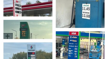 O benzinărie dintr-un sat din Sălaj vinde motorina standard cu 12,50 lei/litru. Topul prețurilor în Sălaj