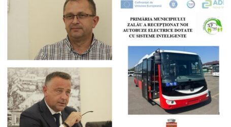 Primăria Municipiului Zalău a recepționat noi autobuze dotate cu sisteme inteligente