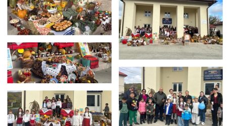 Festivalul Toamnei, la Băbeni. Copiii, părinții și profesorii au sărbătorit roadele toamnei