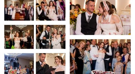 FOTOREPORTAJ. O nuntă ca-n povești la Zalău. Tradiții de peste Prut, invitați din Germania și o poveste fascinantă de dragoste care a adus două culturi împreună