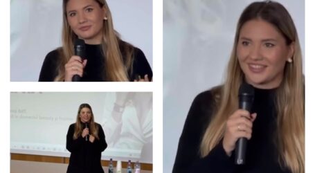 VIDEO. O tânără originară din Sălaj, invitată să le vorbească studenților despre realizări și succes, la universitatea absolvită la Cluj-Napoca