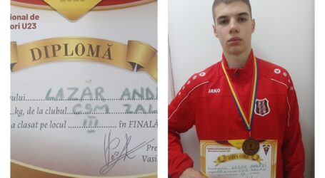 Bronz național pentru Lazăr Andrei! Pugilistul zălăuan urcă pe podium la U23