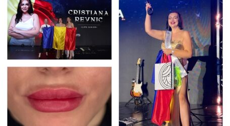 O tânără din Jibou a reprezentat România la un concurs internațional de dermopigmentare. S-a clasat pe locul al III-lea, într-o competiție cu 25 de țări