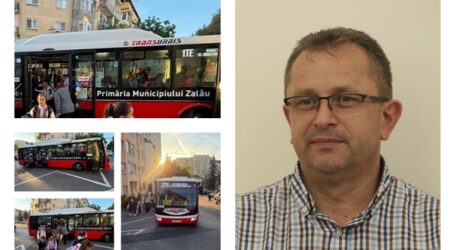 400 de elevi merg zi de zi la școală cu autobuzele electrice. Proiectul-pilot lansat de Transurbis, un succes la Zalău